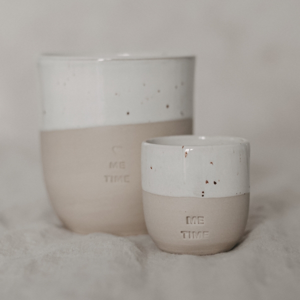 Eulenschnitt Espressobecher "Me Time"